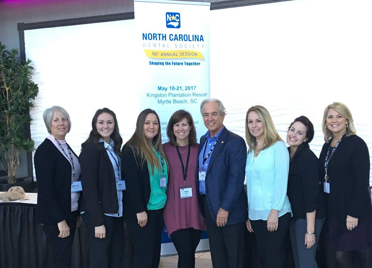 Group of attendees at the North Carolina Dental Society 161st Annual Session